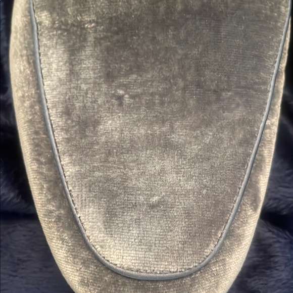 Elegant Sam Edelman Denim-Gray Loafers with Gold Detailing size 7 - Picture 10 of 10